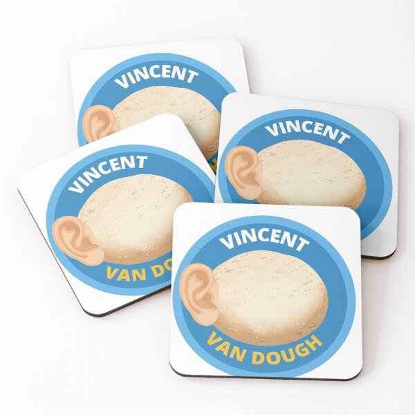 Item preview, Vincent Van Dough Pun designed and sold by ToastyBopShop.