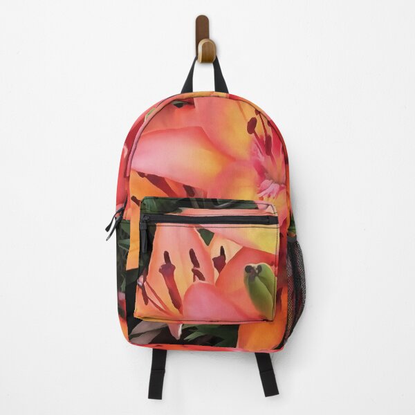 Item preview, Artisitc Coral Colored Garden Lilies designed and sold by taiche.
