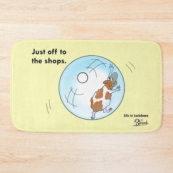 Item preview, Hamster ball - Off to the shops designed and sold by Blizzardo.