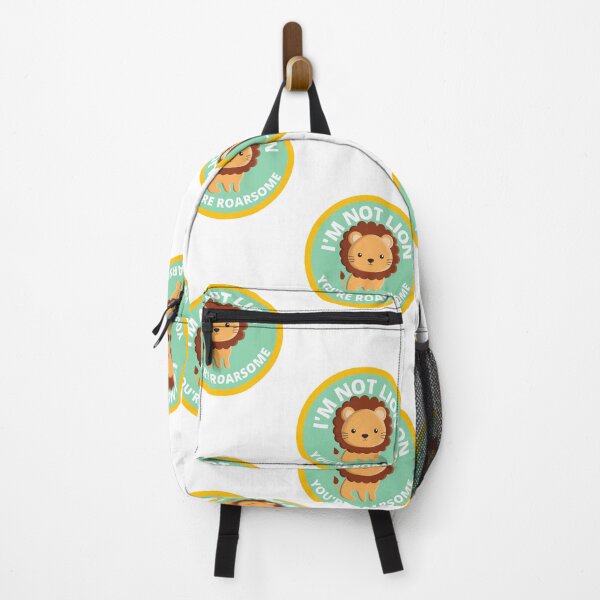Item preview, Im Not Lion, You Are Roarsome Awesome Pun designed and sold by ToastyBopShop.