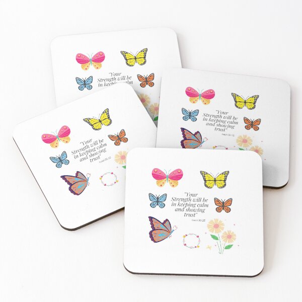 Aperçu de l'œuvre Votre force sera de garder votre calme et de faire preuve de confiance créée et vendue par magdajwgifts.