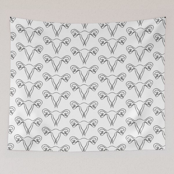 Item preview, simple uterus pattern designed and sold by berlinsisters.