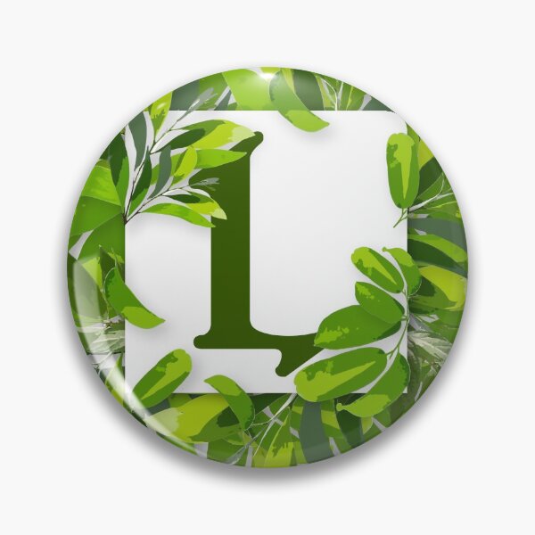 Item preview, Monogram L Foliage Frame | Wedding Letters | Floral Letter designed and sold by VinBasis.