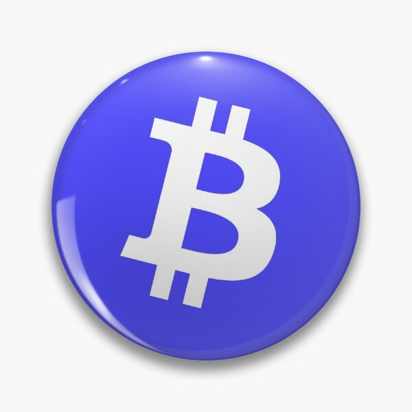 Artikelvorschau, Blaue Bitcoin-Kryptowährungsmünze entworfen und verkauft von JCWardrobe.