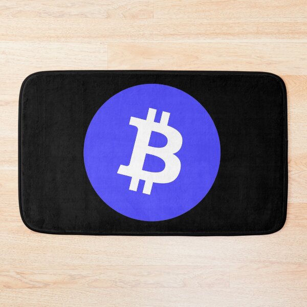 Item preview, Blue Bitcoin Cryptocurrency Coin designed and sold by JCWardrobe.