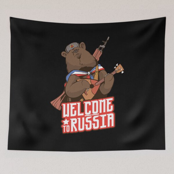 Item preview, Russia Brown Bear Wildlife Nature Animal ussr Soviet Union designed and sold by Ofca.