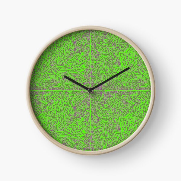 minty fresh Clock