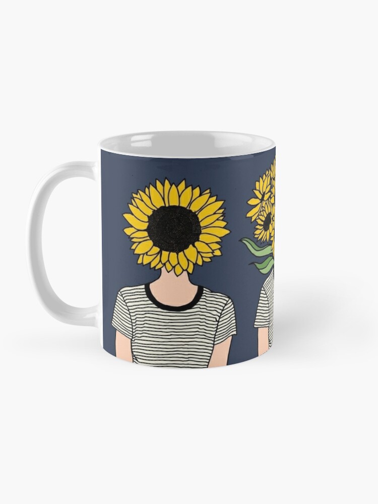 taza girasoles