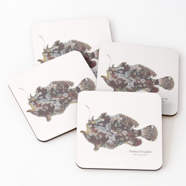 Item preview, Frogfish Toadfish Coralfish Reef Fish Saltwater Aquarium Antennarius designed and sold by TheAplus.