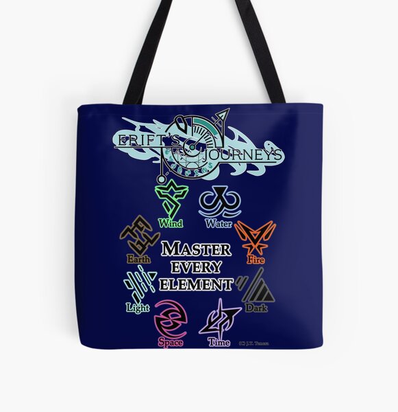 Master The Elements All Over Print Tote Bag