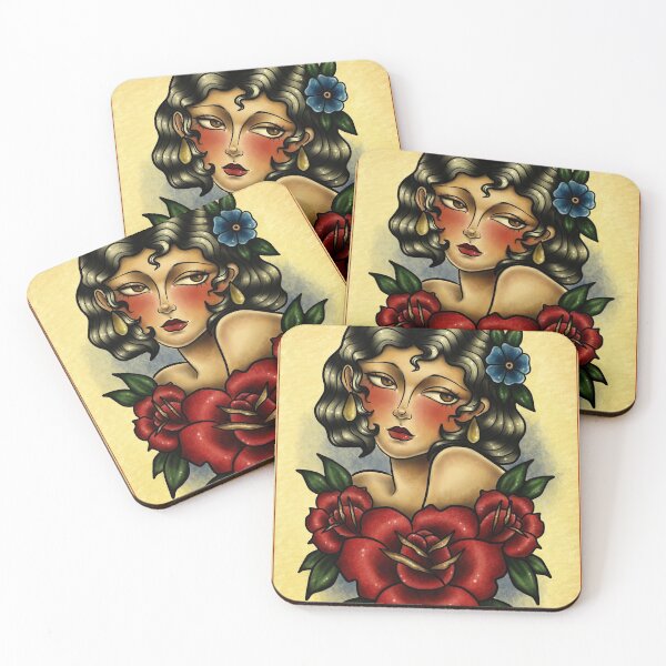 Item preview, Poster traditional girl designed and sold by alhelizh.