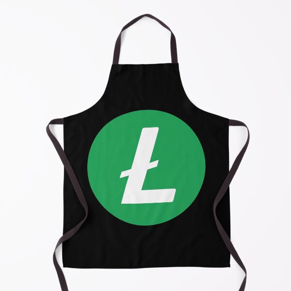 Item preview, Green Litecoin Cryptocurrency Coin designed and sold by JCWardrobe.