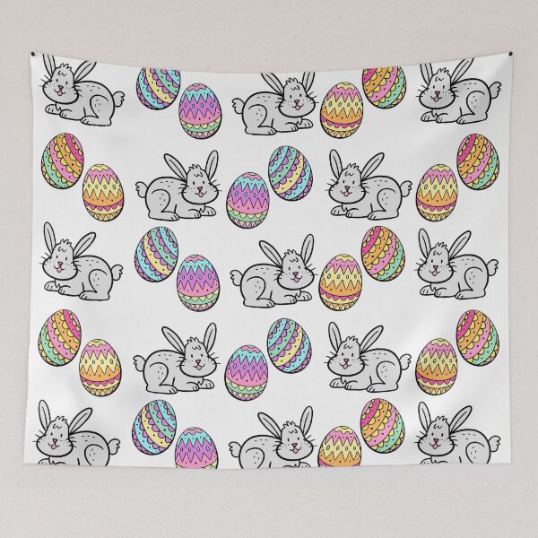 Item preview, Easter Bunny (1) designed and sold by TrippyFacemasks.