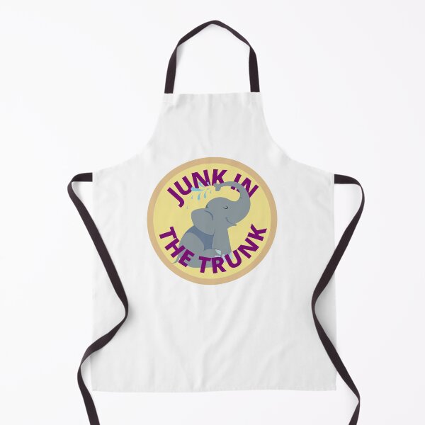 Item preview, Junk In The Trunk Elephant Pun designed and sold by ToastyBopShop.