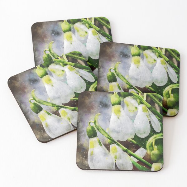 Item preview, Snowdrops 4 designed and sold by Robert Alsop.