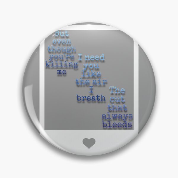 Item preview, The Cut That Always Bleeds designed and sold by GeekyMisul.