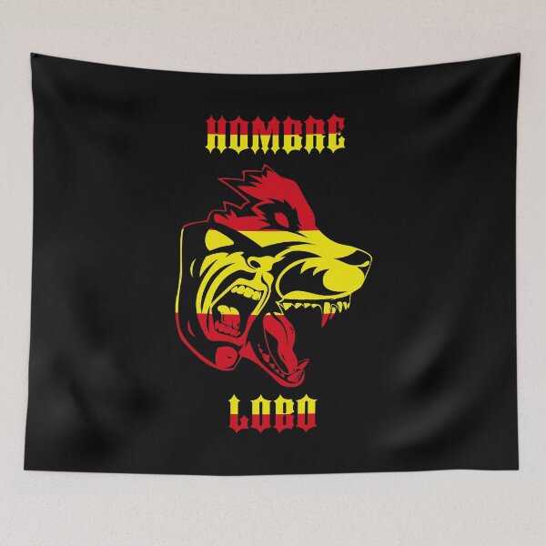 Item preview, Werewolf Spain Flag Hombre Lobo Wolfman Wolf Transformation designed and sold by BEAST NYC.