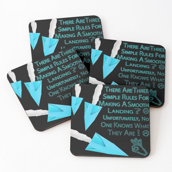 Item preview, Three Simple Rules For landing! designed and sold by ZoomTaDesign.