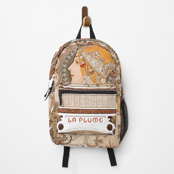 Item preview, Plume by Mucha, Art Nouveau designed and sold by vulkx-store.