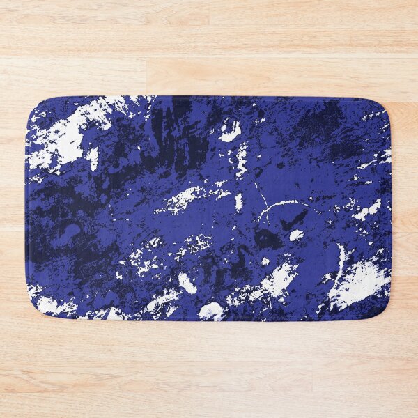 Item preview, Deep ocean blue abstract art designed and sold by ByPeachyDesigns.