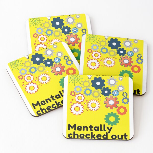 Item preview, Mentally checked out. designed and sold by Salimtinwale.