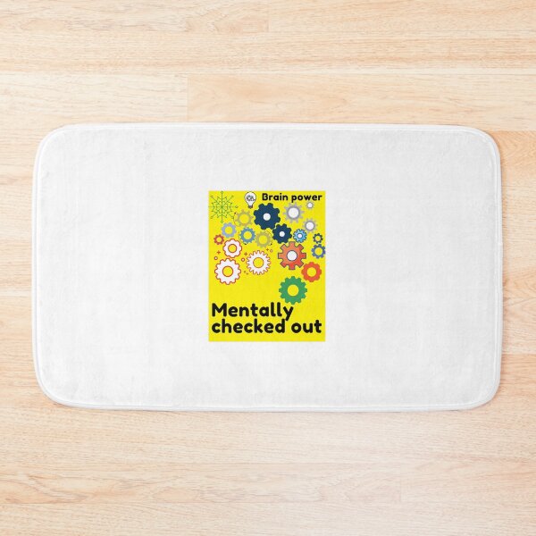 Item preview, Mentally checked out. designed and sold by Salimtinwale.
