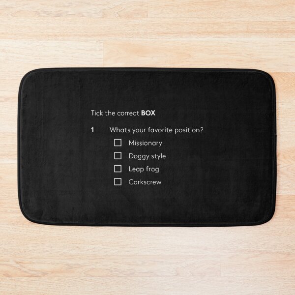 Item preview, What's your favorite sex position? sexy designed and sold by buhnka.
