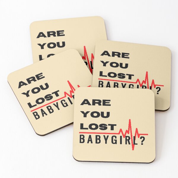 Item preview, ARE YOU LOST BABYGIRL HEART BEATING LOGO designed and sold by Giulivo Store Graphic.