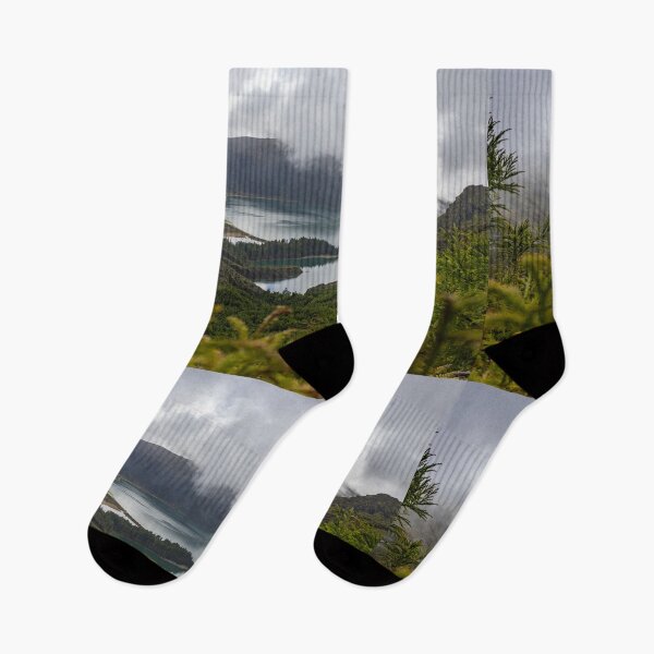 Item preview, Lagoa do Fogo at Sao Miguel island, Azores travel destination. Amazing landscapes. designed and sold by AylaHarbich.