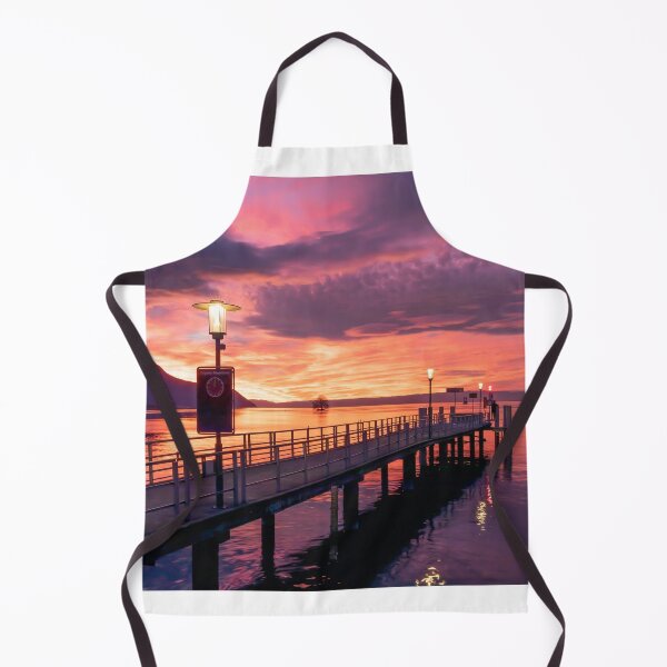 Item preview, Sunset at Lake Geneva designed and sold by swissflake.