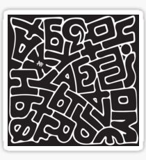 Alphabet Sticker