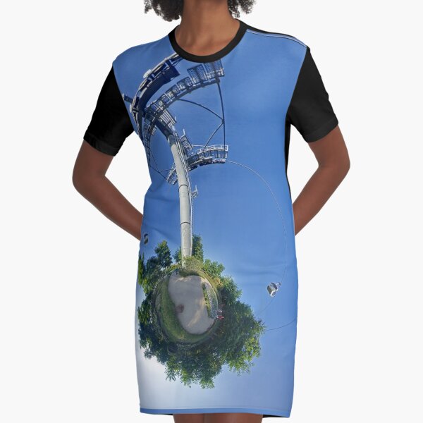 Cable car at Floriade 2012 Graphic T-Shirt Dress