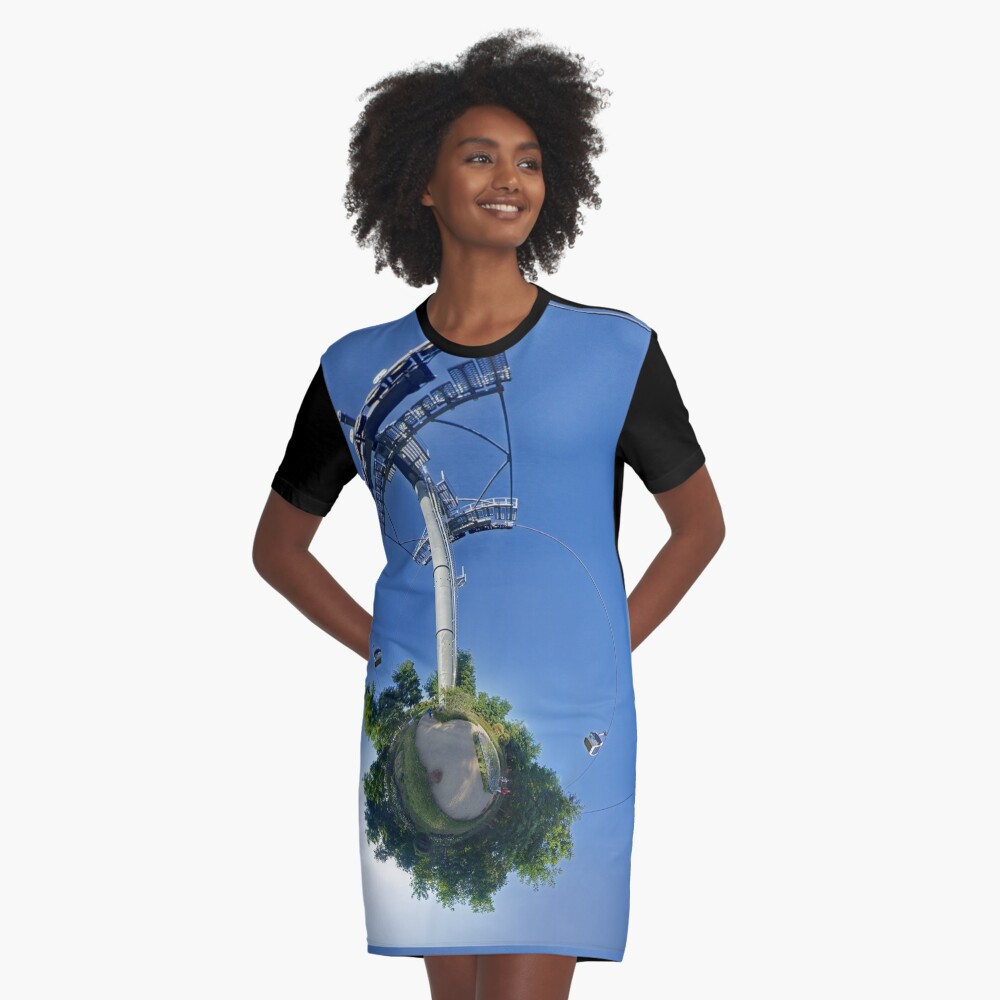 Item preview, Graphic T-Shirt Dress designed and sold by VeryIreland.