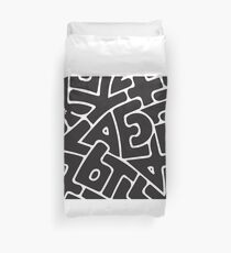 Alphabet Duvet Cover