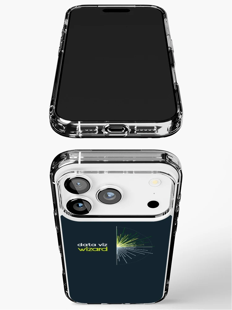 Thumbnail 3 of 5, iPhone Case, Data Visualization Wizard designed and sold by PrairieGrouse.