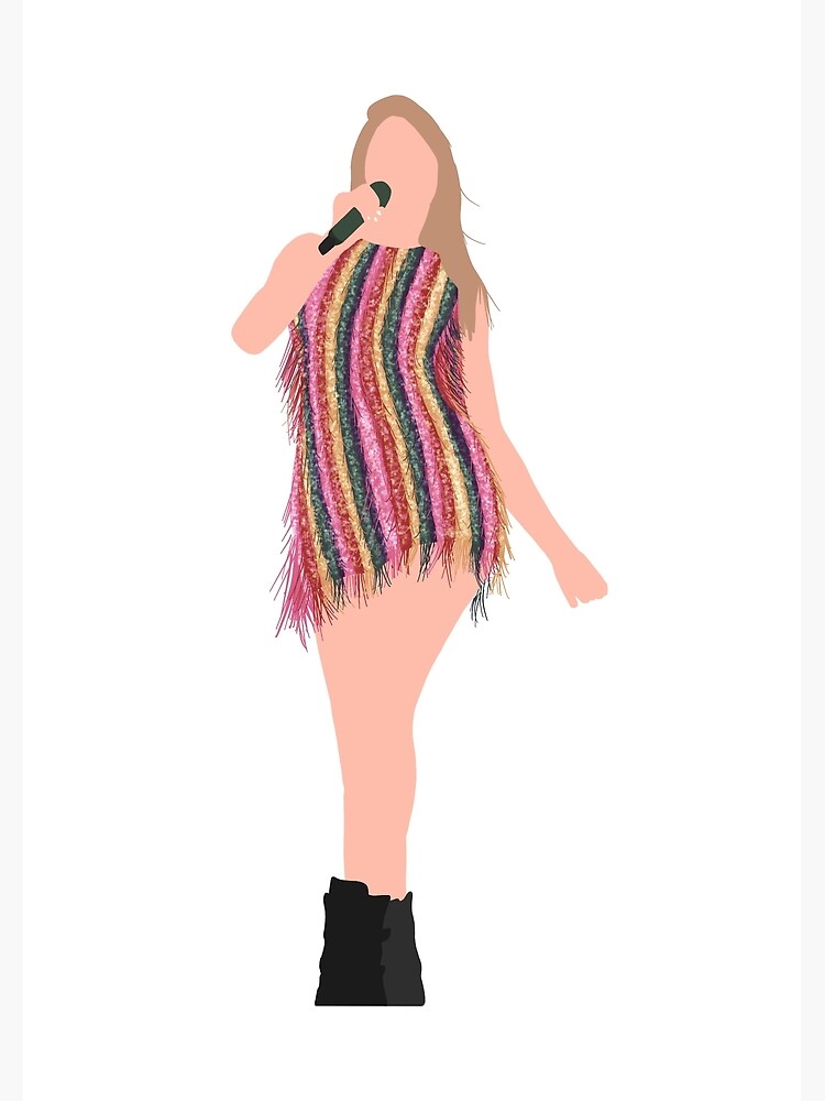 Taylor Swift Reputation Tour Rainbow Dress