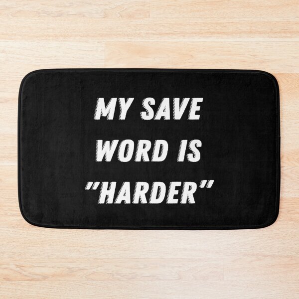 Item preview, My Save Word Is Harder designed and sold by DeeXdesigns.