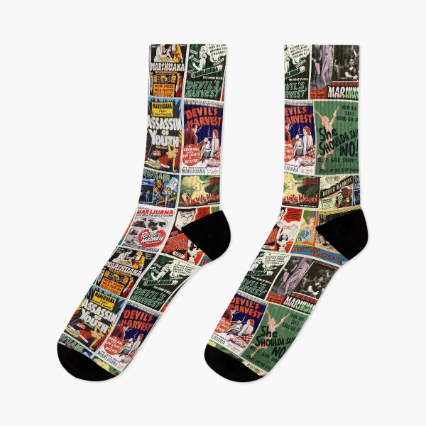 Item preview, Reefer madness -  Anti Marijuana vintage film posters collage designed and sold by Try-It.