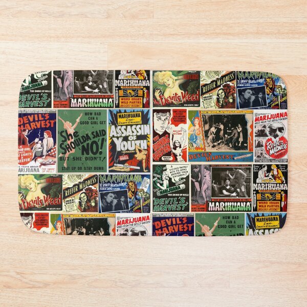 Item preview, Reefer madness -  Anti Marijuana vintage film posters collage designed and sold by Try-It.