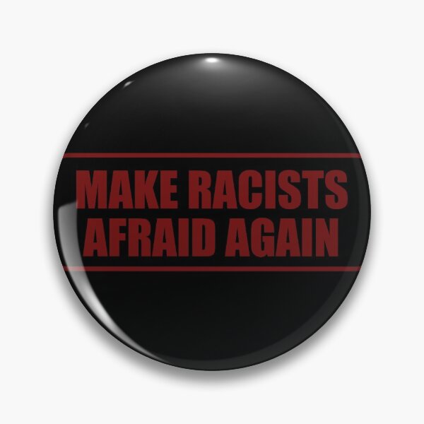 Item preview, MAKE RACISTS AFRAID AGAIN BUMPER designed and sold by DexxterDesign.