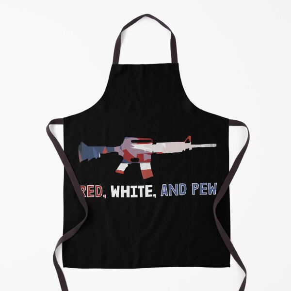Item preview, Red, White, and Pew - AR15 American Flag Gun designed and sold by Matt Ballinger.