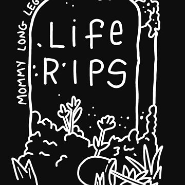 mommy long legs life rips Essential T-Shirt for Sale by lilypadd