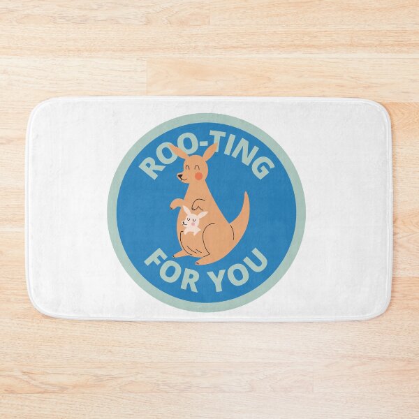 Item preview, Roo-ting for you Kangaroo pun designed and sold by ToastyBopShop.