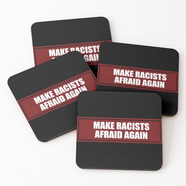 Item preview, MAKE RACISTS AFRAID AGAIN BUMPER designed and sold by DexxterDesign.