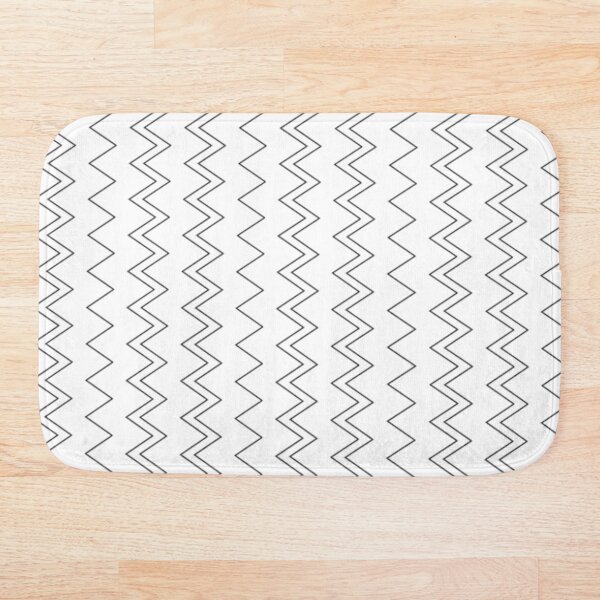 Item preview, Gray and White Zig Zag designed and sold by TheWalnut.