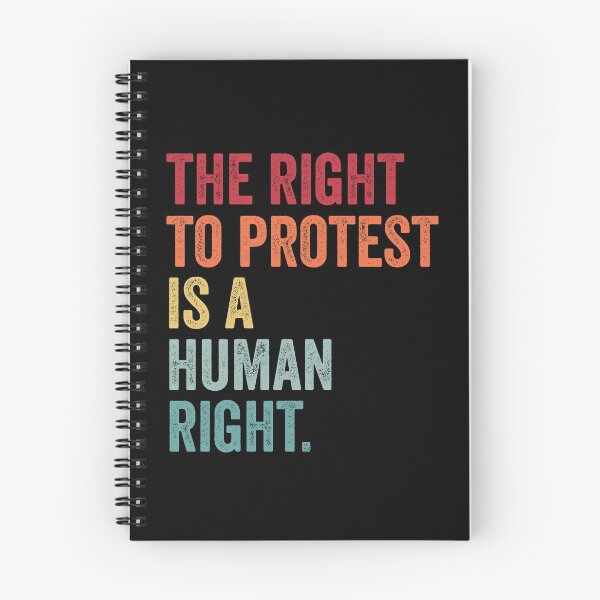 Item preview, the right to protest is a human right / liberty designed and sold by MagicBoutique.