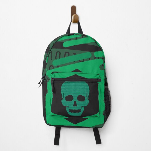 Item preview, Hacker Bits Skull (Dark) designed and sold by Devshirt.