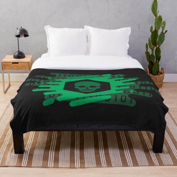 Item preview, Hacker Bits Skull (oscuro) designed and sold by Devshirt.