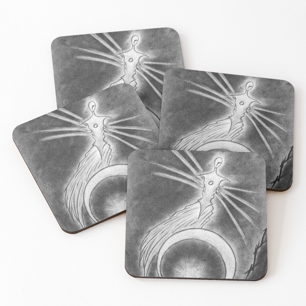 Item preview, Coasters (Set of 4) designed and sold by OddFangs.