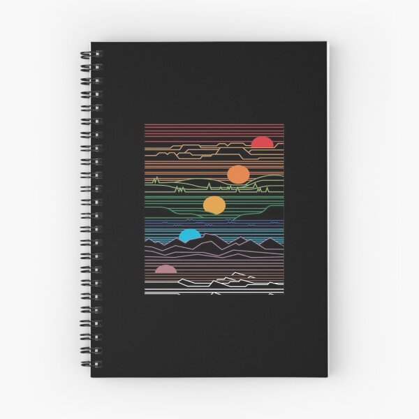 Item preview, Vaporwave Line art sunset designed and sold by JuttaMuller.